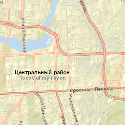 Chelyabinsk Street Map