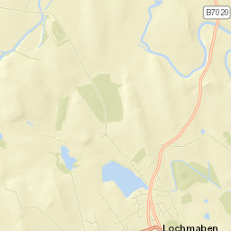 6 Broomhill Road, Lochmaben, Lockerbie Street Map
