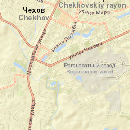 Chekhov Street Map