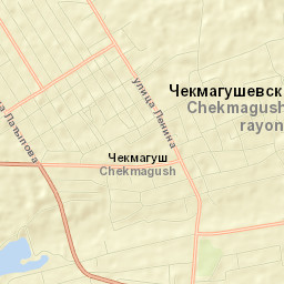 Chekmagush Street Map