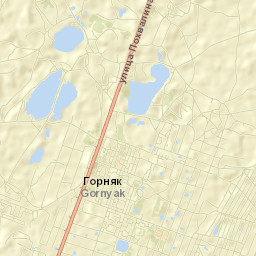 Gornyak Street Map