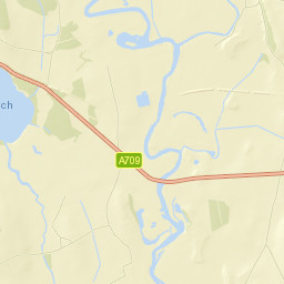 A709, Lockerbie, Dumfries and Galloway DG11, UK Street Map