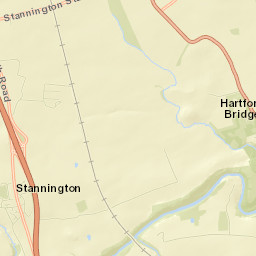 Stannington Street Map