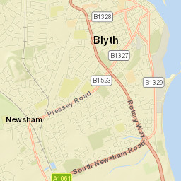 Blyth Street Map