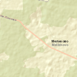 Melikhovo Street Map