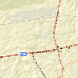 Malino Street Map