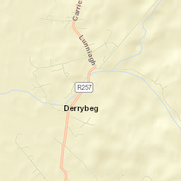 Derrybeg Street Map
