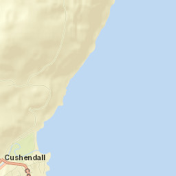 Cushendall Street Map