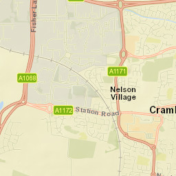 Nelson Way, Cramlington, Northumberland Street Map
