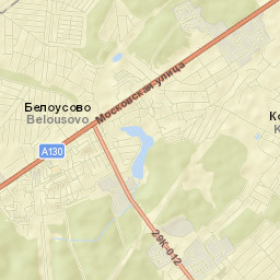 Belousovo Street Map