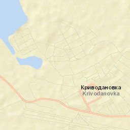 Krivodanovka Street Map