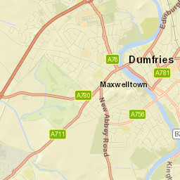 2 Church Crescent, Dumfries, Dumfries and Galloway Street Map