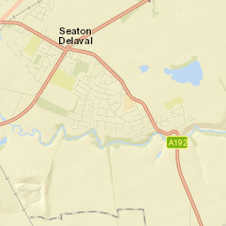 Seaton Delaval Street Map