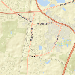Rødekro Street Map