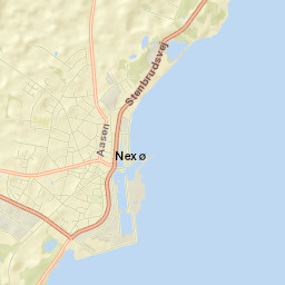 Nexø Street Map