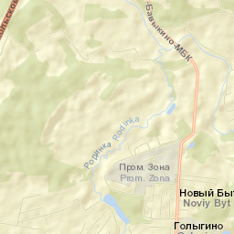 Novyy Byt Street Map