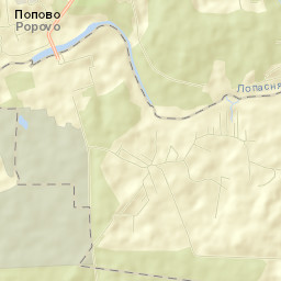 Popovo Street Map