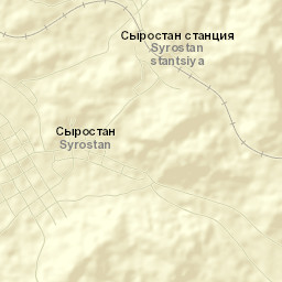Syrostan Street Map