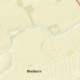 Darras Hall Street Map