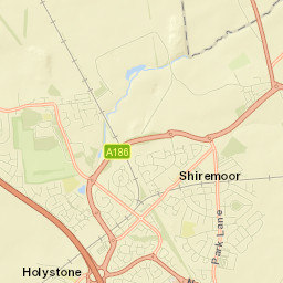 Borough of North Tyneside Street Map
