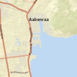Aabenraa Street Map