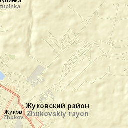 Zhukovo Street Map