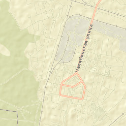 Novosineglazovskiy Street Map