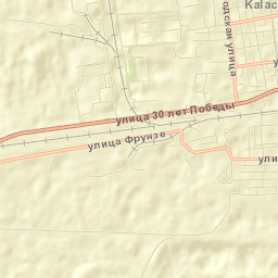 Kalachinsk Street Map