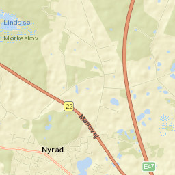 Nyråd Street Map