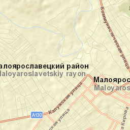 Maloyaroslavets Street Map