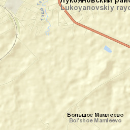 Lukoyanov Street Map