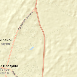 Bol’shoye Boldino Street Map