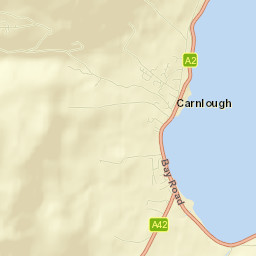 Carnlough Street Map