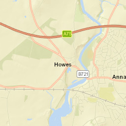 74 North Street, Annan, Dumfries and Galloway Street Map