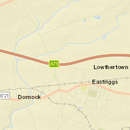 1 Tulliesfield, Annan, Dumfries and Galloway Street Map