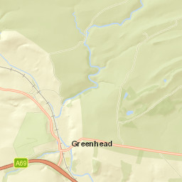 1 High Castle Terrace, Greenhead, Brampton Street Map