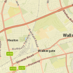 31 Northmoor Road, Newcastle upon Tyne Street Map