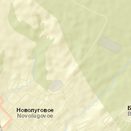 Novolugovoye Street Map