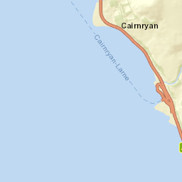 Cairnryan Street Map