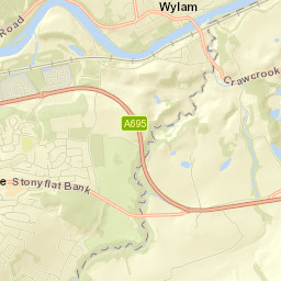 Wylam Street Map
