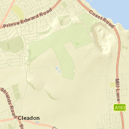 Whitburn Street Map
