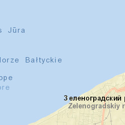 Zelenogradsk Street Map
