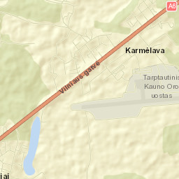 Karmėlava Street Map