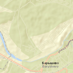 Baryshevo Street Map