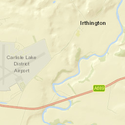 1 Church Close, Irthington, Carlisle, Cumbria Street Map