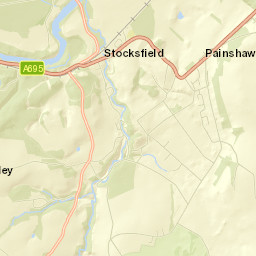 B6309, Stocksfield, Northumberland NE43 Street Map