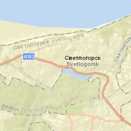 Svetlogorsk Street Map