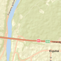 Eiguliai Street Map