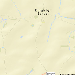 Burgh by Sands, nr Post Office, Carlisle Street Map