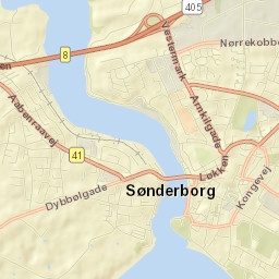 Sønderborg Street Map